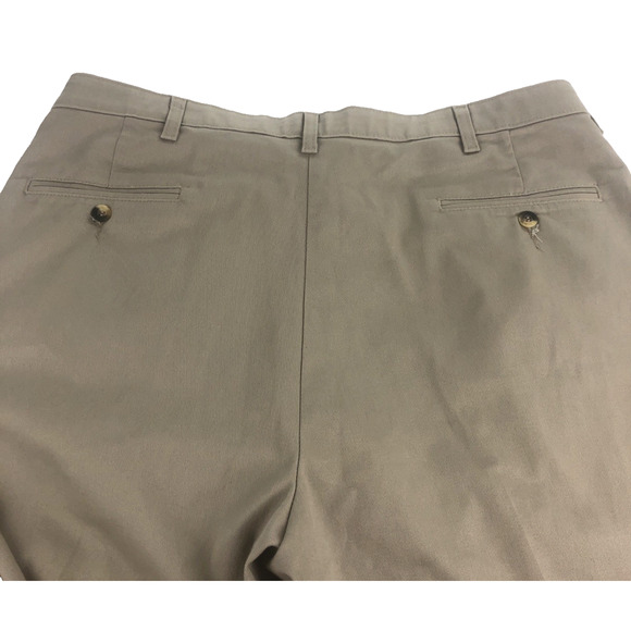 Wrangler‎ Men's Dress Pants 38 x 29 Khaki Pleated Straight Leg Comfort Solutions - Picture 11 of 14